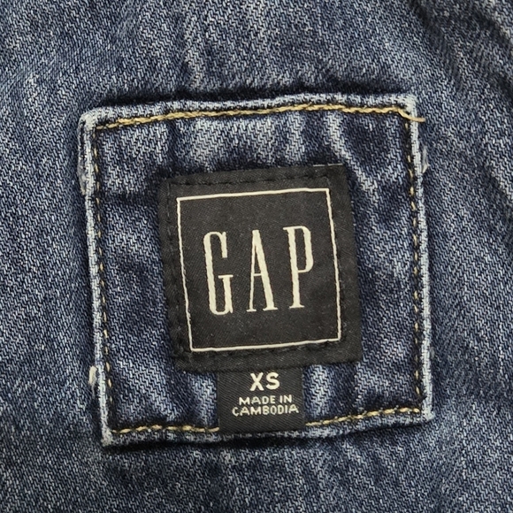 Gap Denim Overalls Xs Women - Picture 5 of 9
